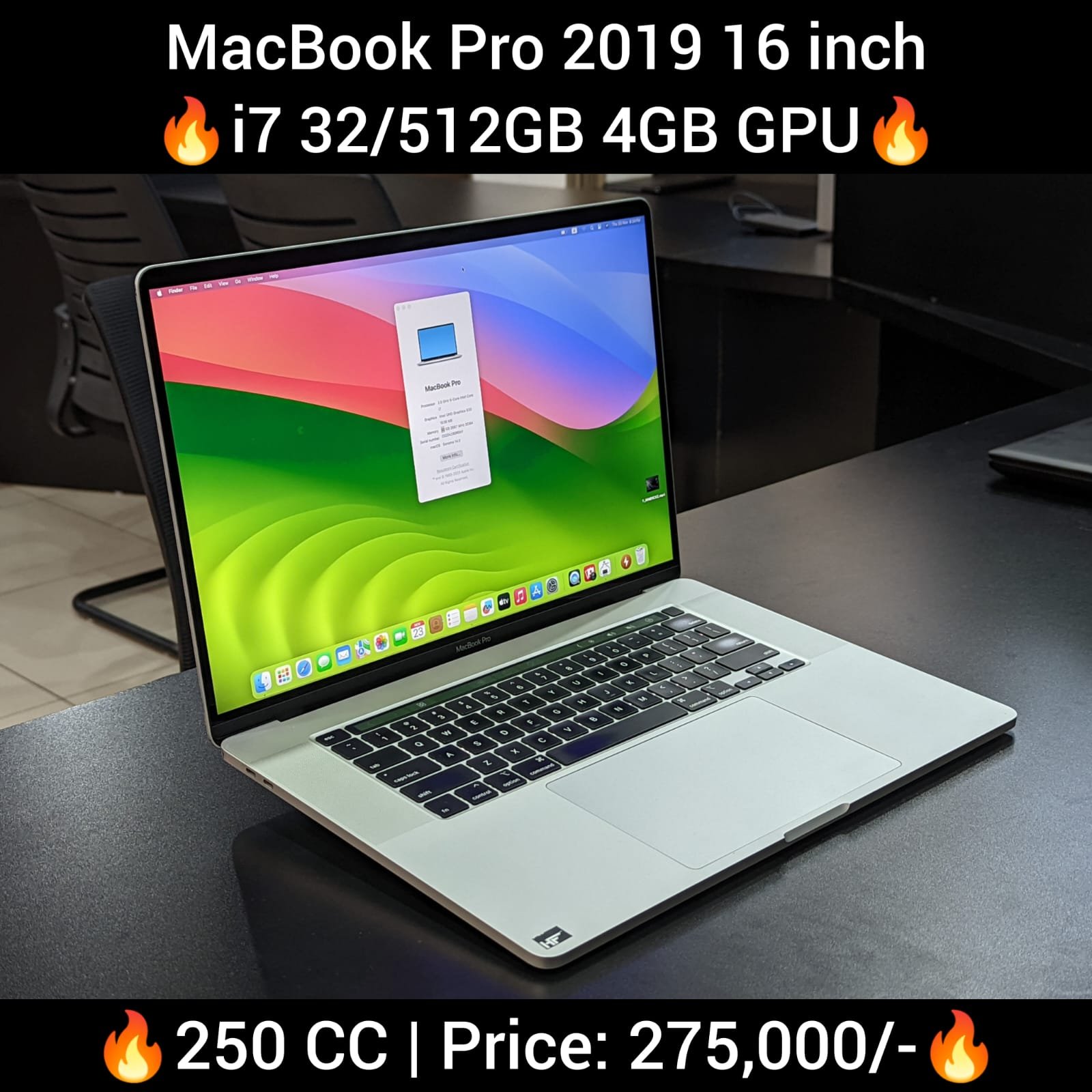 Macbook pro 2019 on sale gpu