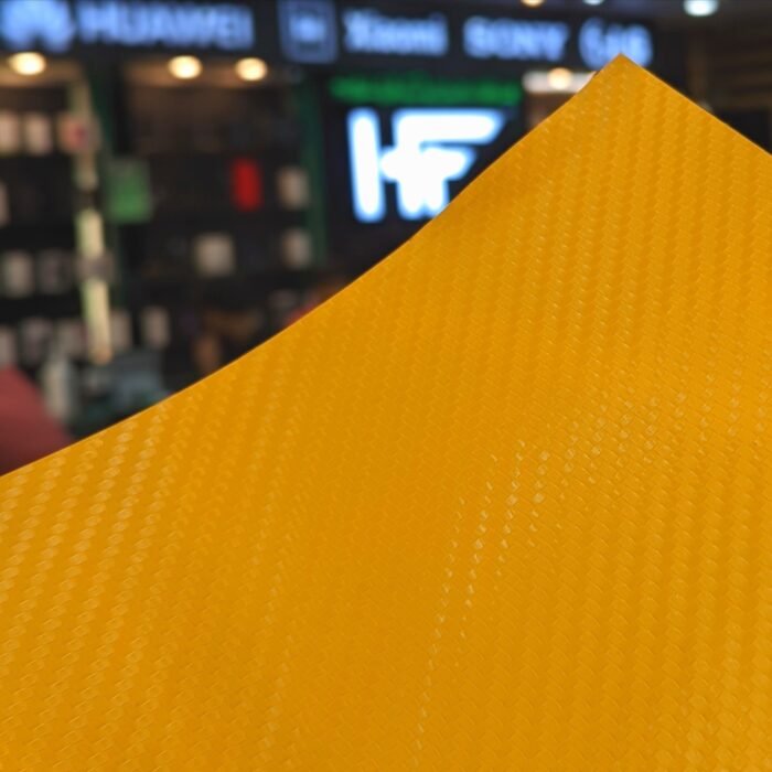 Yellow Carbon Fiber