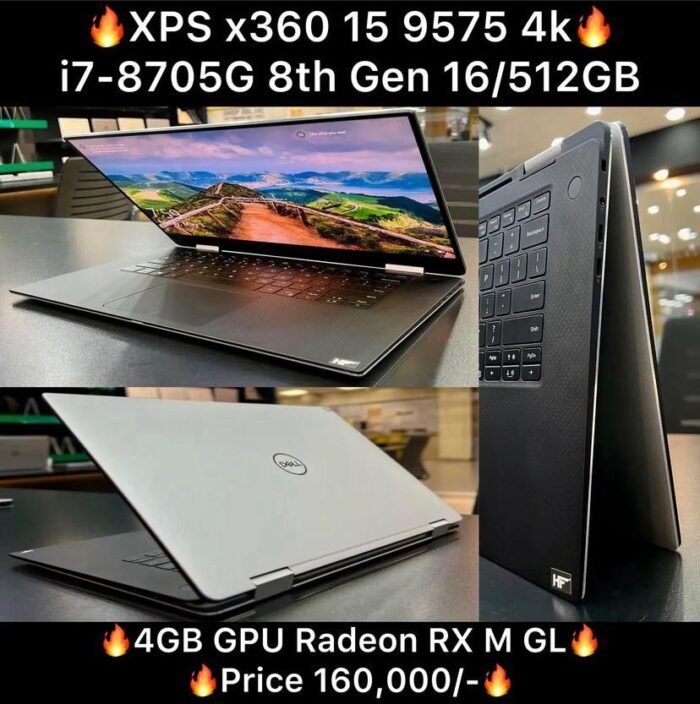 Dell XPS 9570 X360 price in pakistan