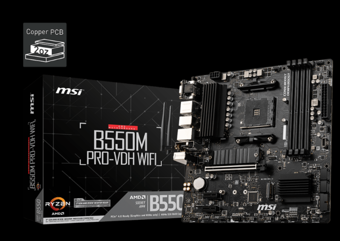 MSI B550M PRO-VDH WIFI