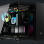 2500X Mid-Tower Dual Chamber PC Case - Black
