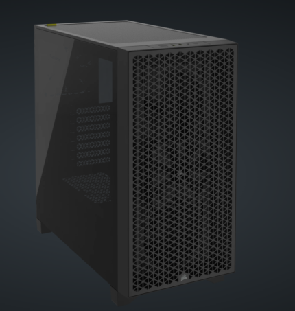 3000D AIRFLOW Mid-Tower PC Case - Black