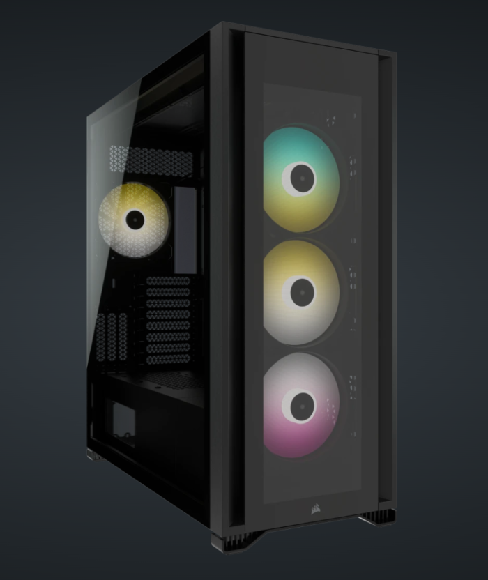 Corsair 7000X RGB Tempered Glass Black