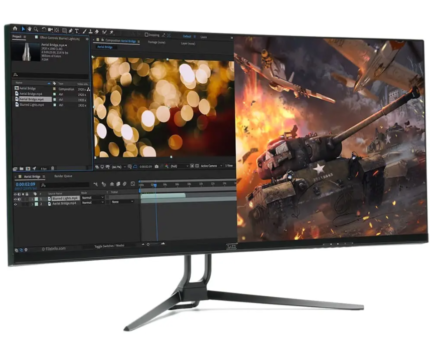 EASE 34" Curved WQHD 60Hz, IPS Panel DP+HDMI*2