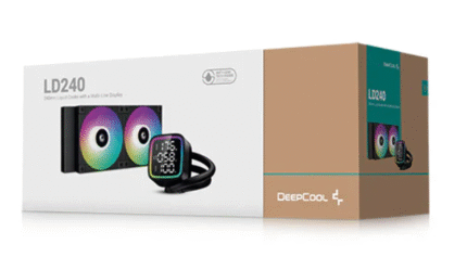 DeepCool LD240 ARGB 240mm Liquid Cooler – Black