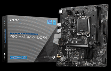 MSI PRO H610M-S DDR4 M-ATX LGA 1700| NEW