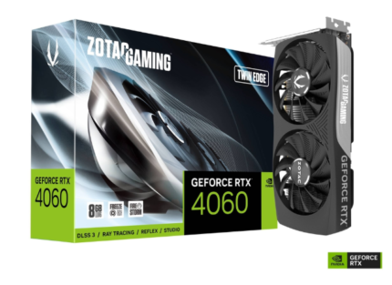 ZOTAC GAMING GeForce RTX 4060 8GB Twin Edge