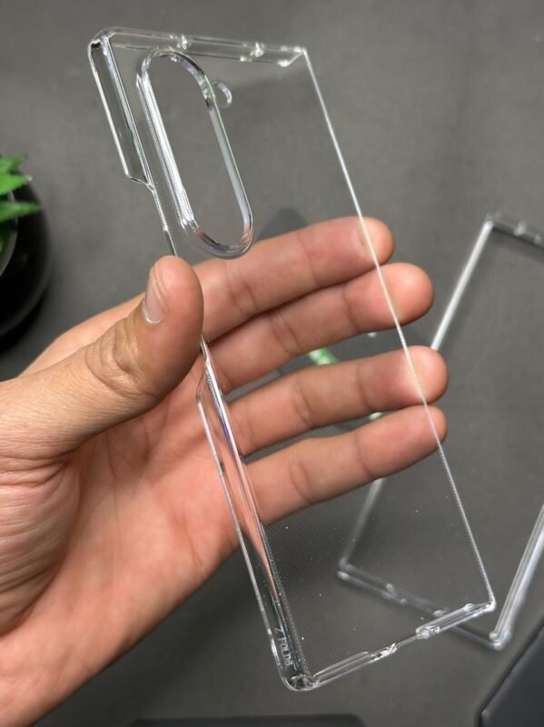 Transparent Crystal Clear Case For Samsung Galaxy Z Fold 4