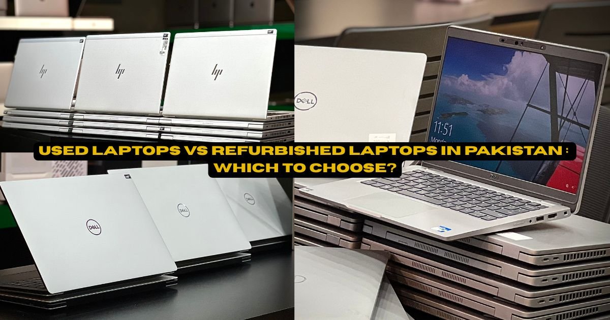 Used vs Refurbished Laptops in Pakistan