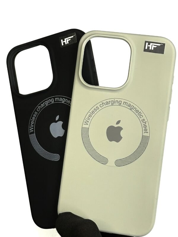 New Soft Silicone Back With Magsafe Wireless Charging Case For Iphone 15 pro