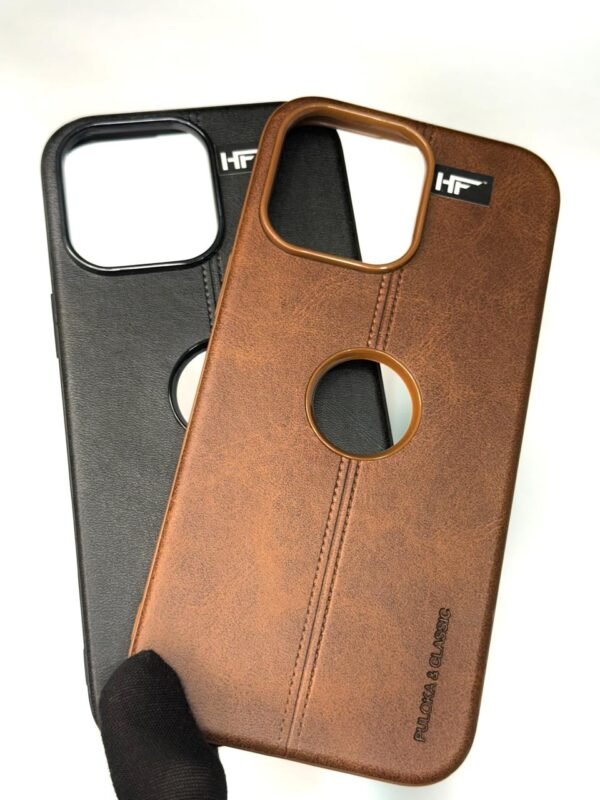 Premium Quality Q Series Leather Back Case for IPhone 16 Pro Max | Iphone 16 Pro Max Cases | 16 Pro Max Covers In Pakistan