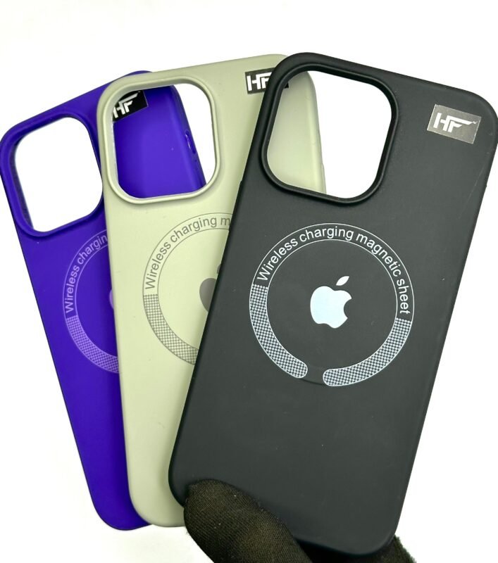 New Soft Silicone Back With Magsafe Wireless Charging Case For Iphone 14 pro Max