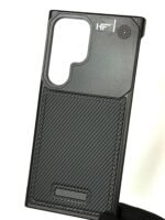 Luxury Alumium Perfume Leather Back Case For Samsung Galaxy S24 Ultra | S24 Ultra Cases | Galaxy S24 Ultra Covers In Pakistan