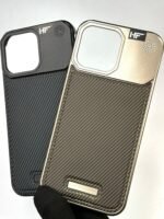 Luxury Alumium Perfume Leather Back Case for iPhone 16 pro max | Iphone 16 Pro Max Cases | Iphone 16 Pro Max Covers In Pakistan