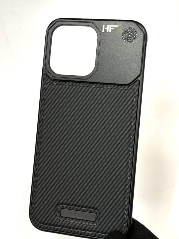 Luxury Alumium Perfume Leather Back Case for iPhone 15 pro max | Iphone 15 Pro Max Cases | Iphone 15 Pro Max Covers In Pakistan