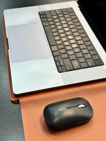 Classic Leather Laptop Sleeve Slim Fit with Mouse Pad Surface