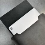 Classic Leather Laptop Sleeve Slim Fit with Mouse Pad Surface