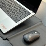 3 in 1 Leather Laptop Sleeve Stand and Mouse pad