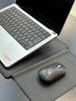 3 in 1 Leather Laptop Sleeve Stand and Mouse pad