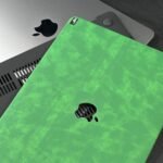 Peach Velvet Leather Case For MacBook