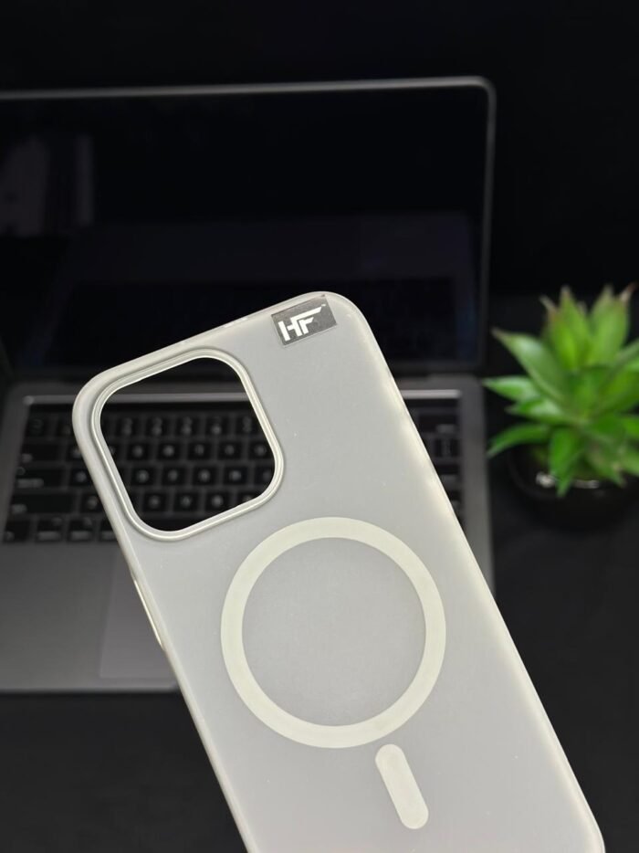 Premium Quality Magsafe Matte Sleek Hard Case For iPhone all Models - Image 6