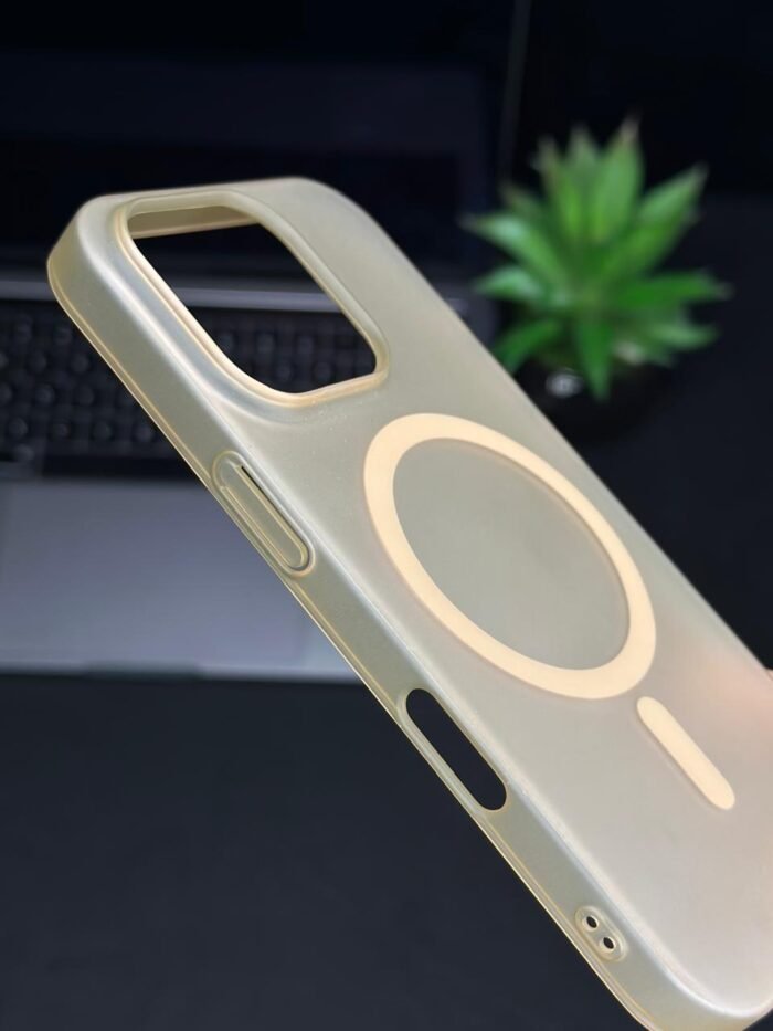 Premium Quality Magsafe Matte Sleek Hard Case For iPhone all Models - Image 7
