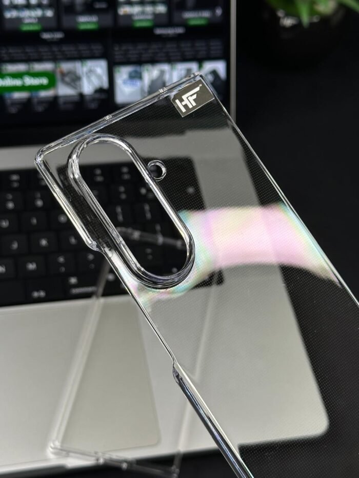 Transparent Crystal Clear Case For Samsung Galaxy Z Fold 7 - Image 2