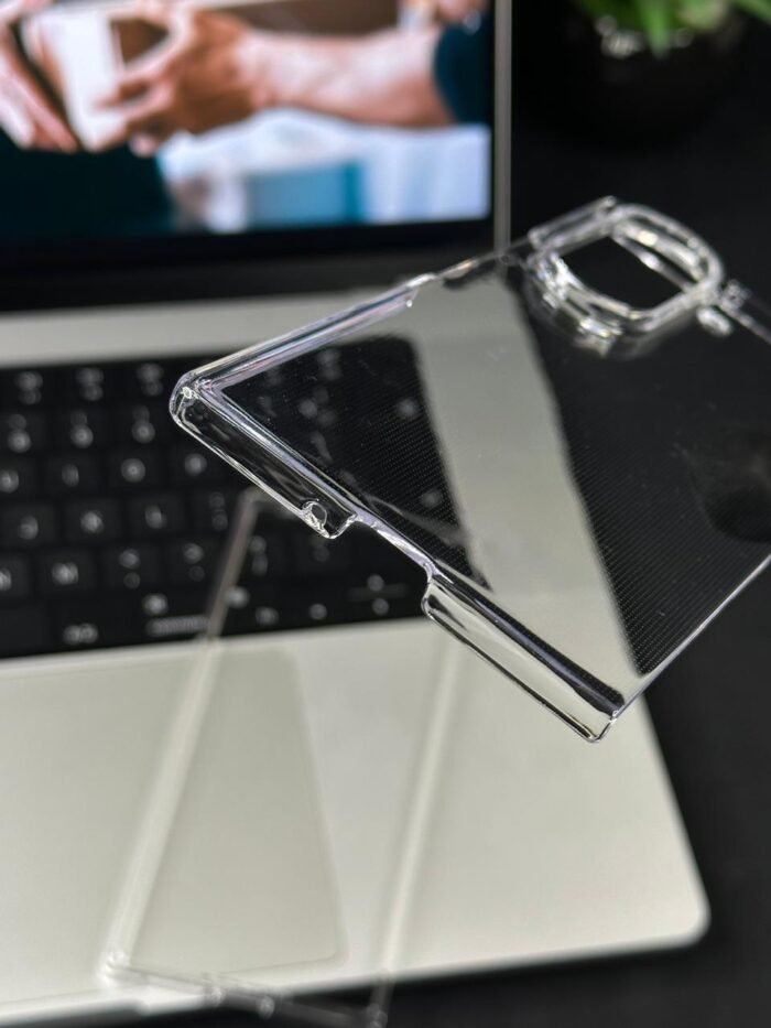Transparent Crystal Clear Case For Samsung Galaxy Z Fold 7 - Image 4