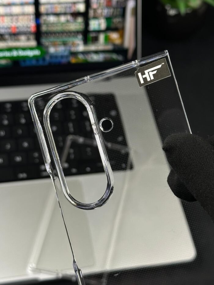 Transparent Crystal Clear Case For Samsung Galaxy Z Fold 7 - Image 3