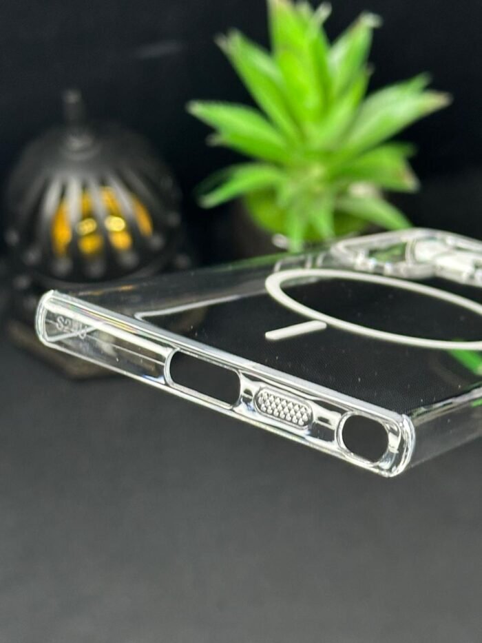 Transparent MagSafe Crystal Clear Case For Samsung Galaxy S24 Ultra - Image 2