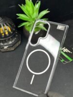 Transparent MagSafe Crystal Clear Case For Samsung Galaxy S24 Ultra - Image 5