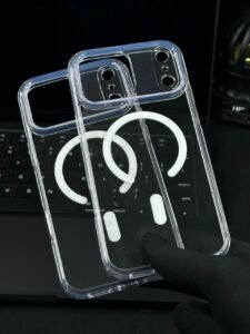 MagSafe Spigen Crystal Clear Case for iPhone 17 pro max