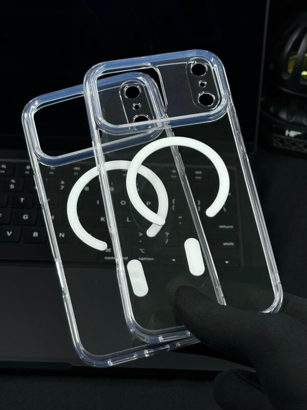 MagSafe Spigen Crystal Clear Case for iPhone 17 pro max