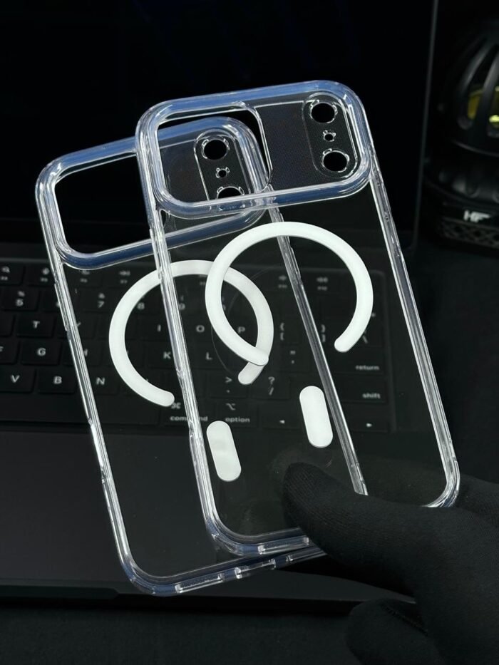 MagSafe Spigen Crystal Clear Case for iPhone 17 pro max