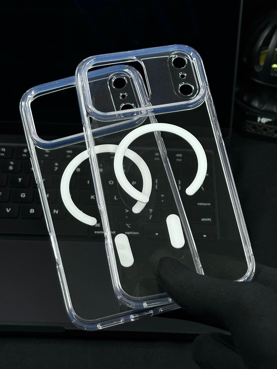 MagSafe Spigen Crystal Clear Case for iPhone 17 pro max