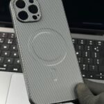 Premium Texture Carbon Look MagSafe Back Case For iPhone 13 Pro Max