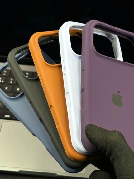 Official Soft Silicone Back Case For iPhone 17 pro