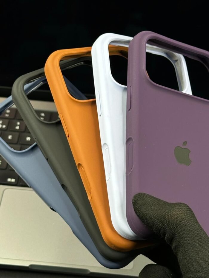 Official Soft Silicone Back Case For iPhone 17 pro