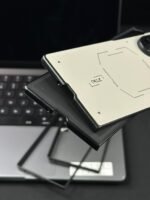 Hard Shell Premium Leather Back Case For Samsung Galaxy Z Fold 7 - Image 2