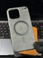 Premium Quality Magsafe Leather Back Case For iPhone 15 Pro Max