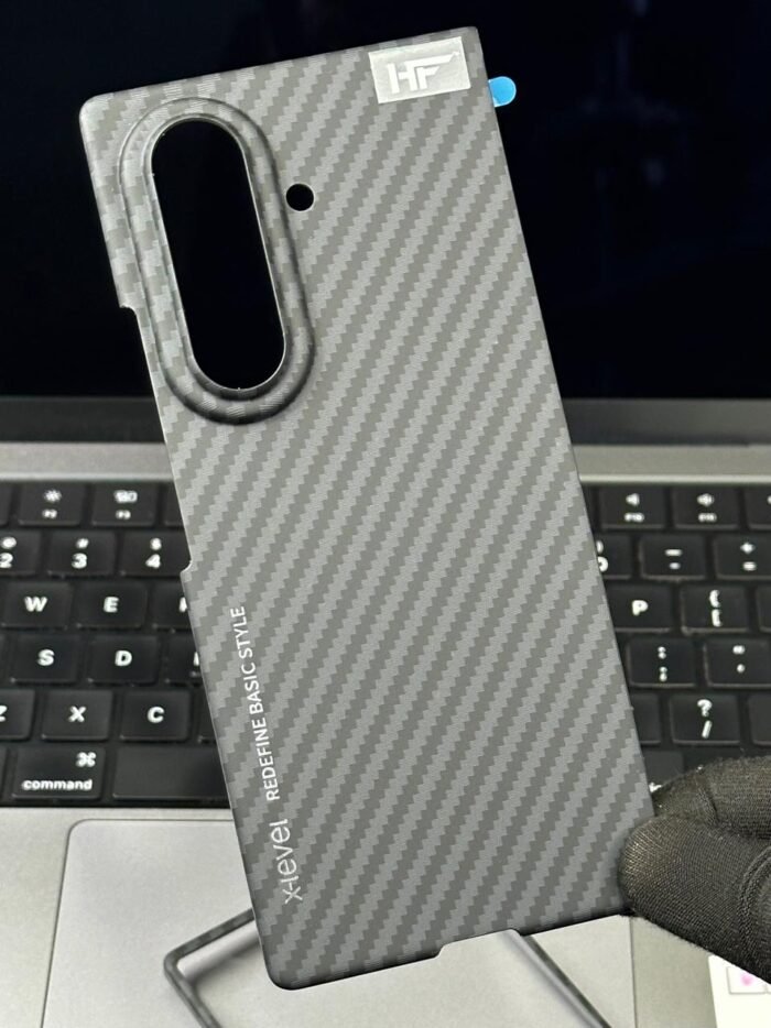 X- LEVEL Carbon Fiber Back Case For Samsung Galaxy Z Fold 7
