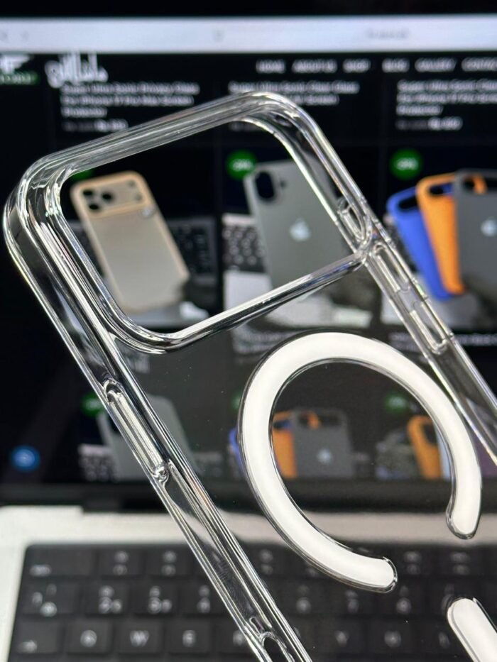 Hard Shell Magsafe Crystal Clear Back Cover for iPhone 17 pro