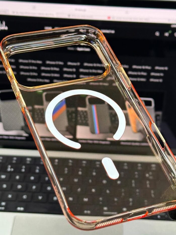 Eouro Transparent MagSafe Crystal Clear Back Case For iPhone 17 pro max - Image 5