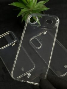 Baseus Transparent TPU Back Case For iPhone 17 Air | 17 Air Covers Best Price in Pakistan