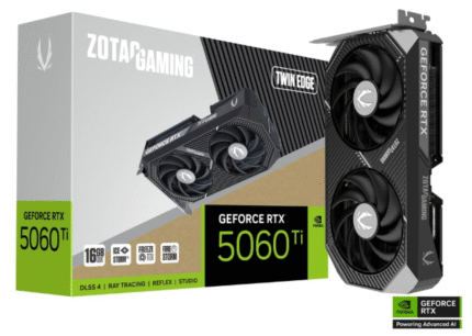 ZOTAC GAMING GeForce RTX 5060 Ti 16GB Twin Edge
