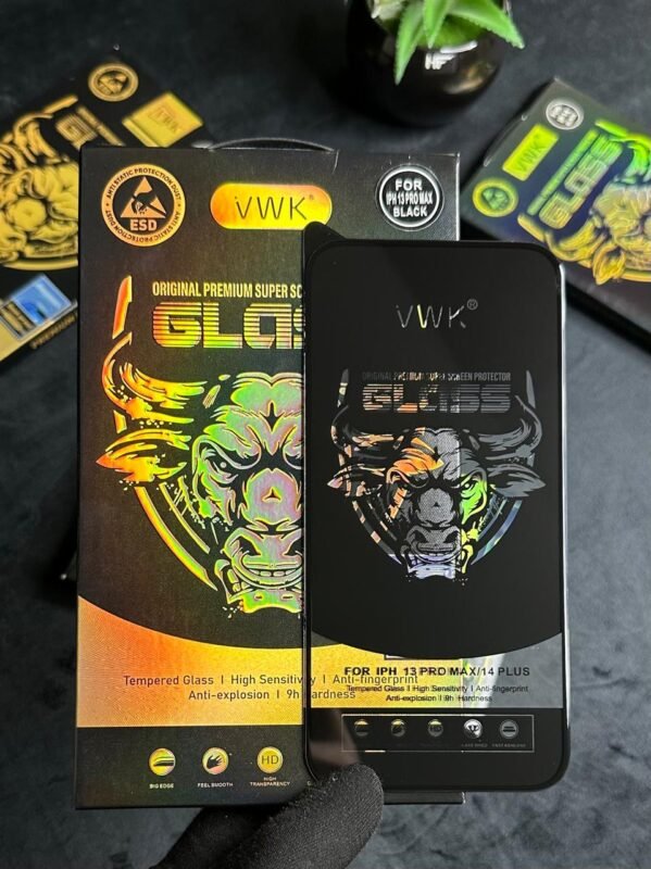 VWK Clear Glass Protector For iPhone 13 Pro max | 13 Pro Max Best Price in Pkistan