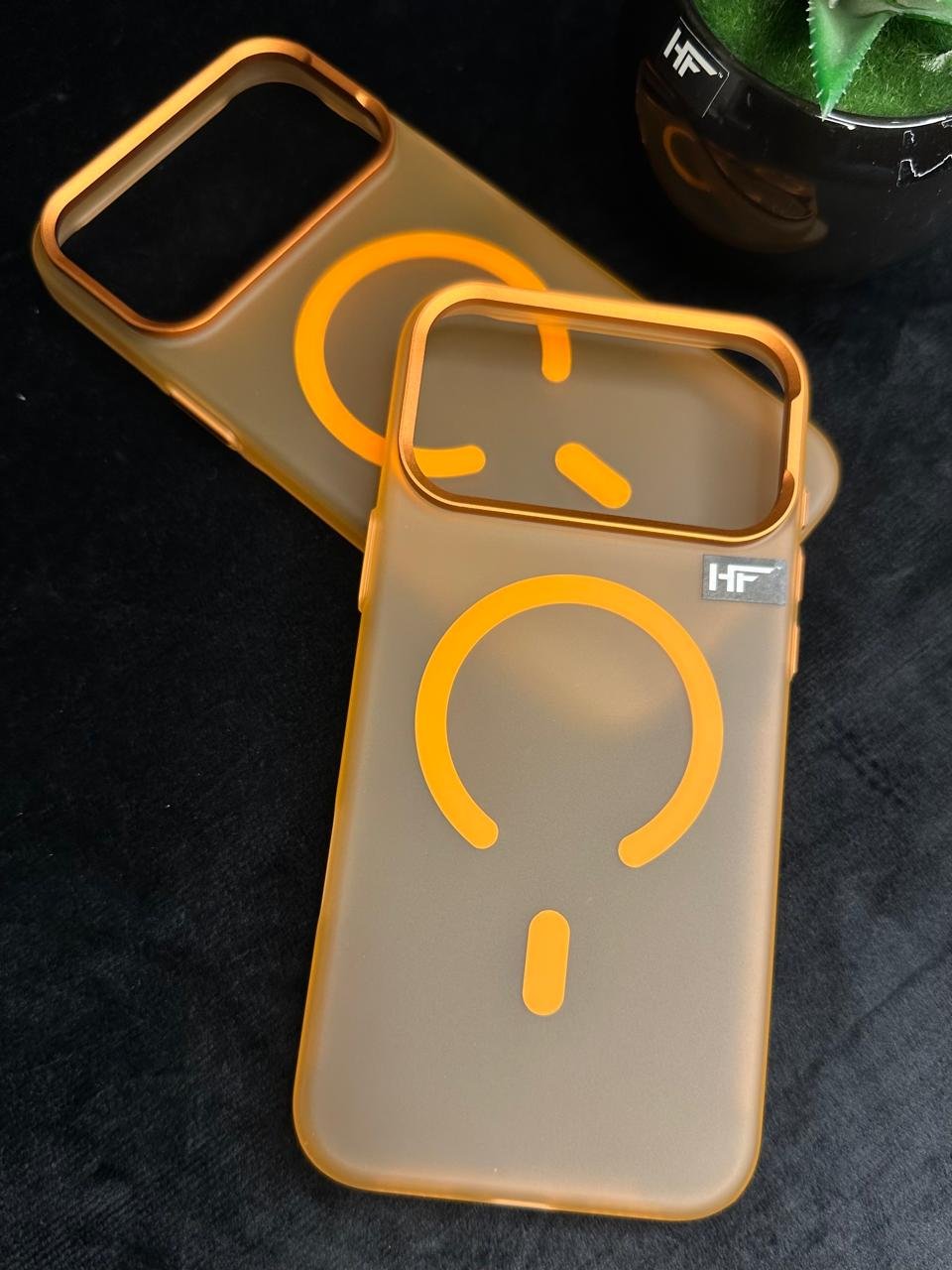 Njoyny Ultra Thin Magsafe Matt Back Hard Sleek Case For iPhone 17 pro max