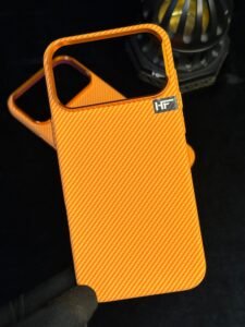 Carbon Fiber With Magnetic MagSafe Back Case For iPhone 17 Pro Max 5