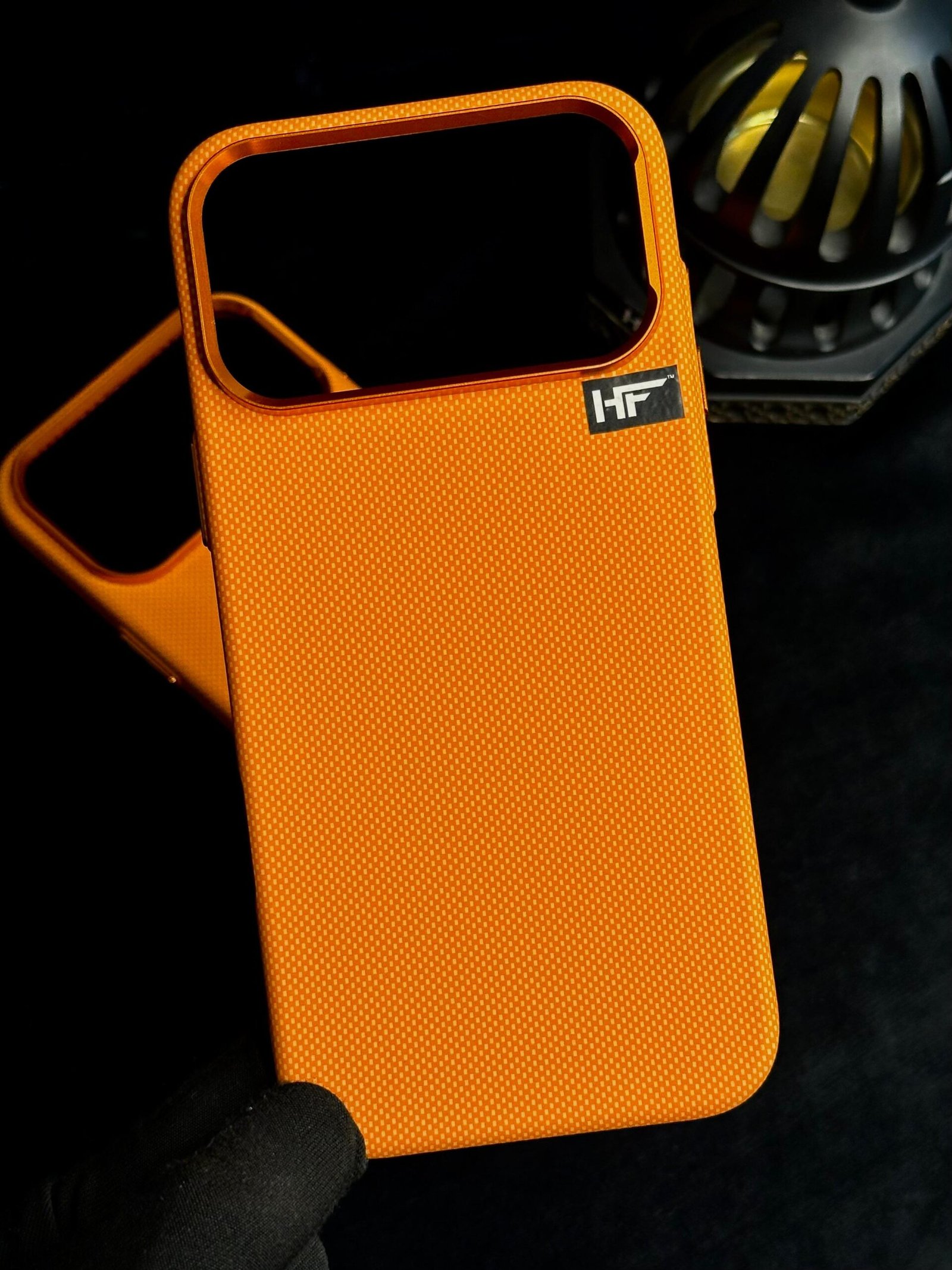 Carbon Fiber With Magnetic MagSafe Back Case For iPhone 17 Pro Max 6