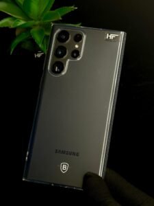 Baseus Transparent TPU Back Case For Samsung Galaxy S22 Ultra | S22 Ultra Covers Best Price in Pakistan